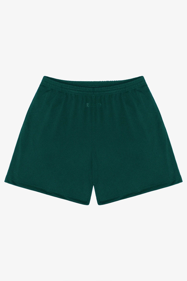 MESH SHORTS FOREST GREEN